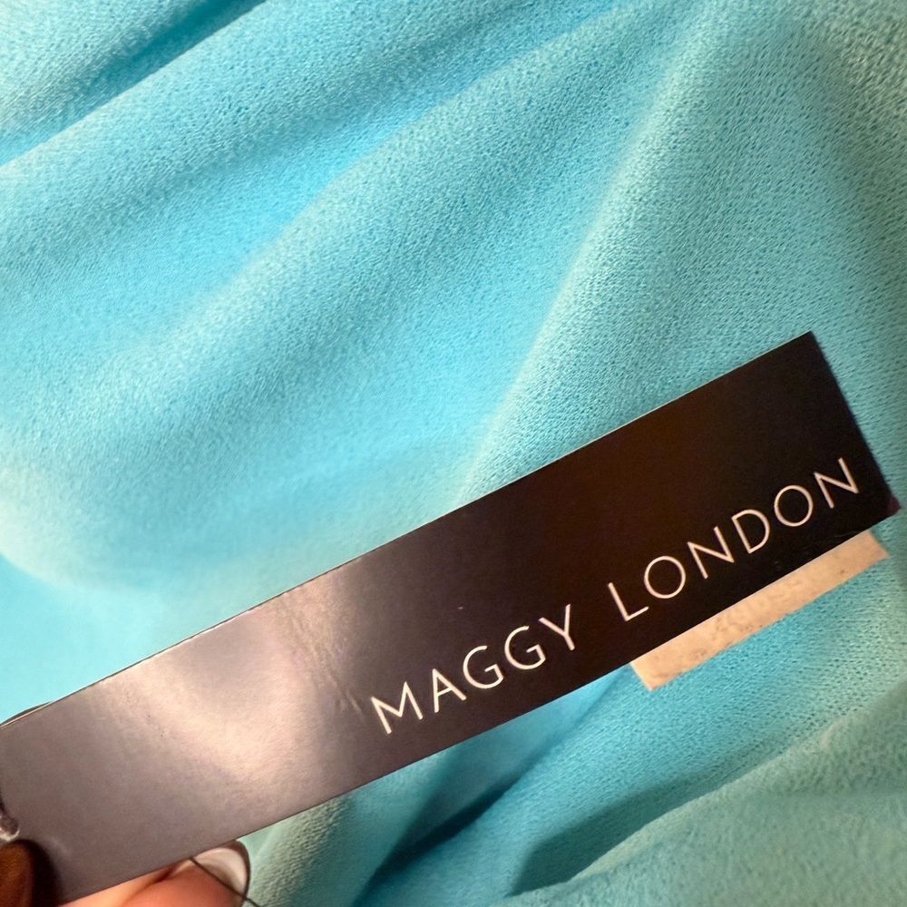 NWT Maggy London cap sleeve sheath dress size 10 - Picture 9 of 9